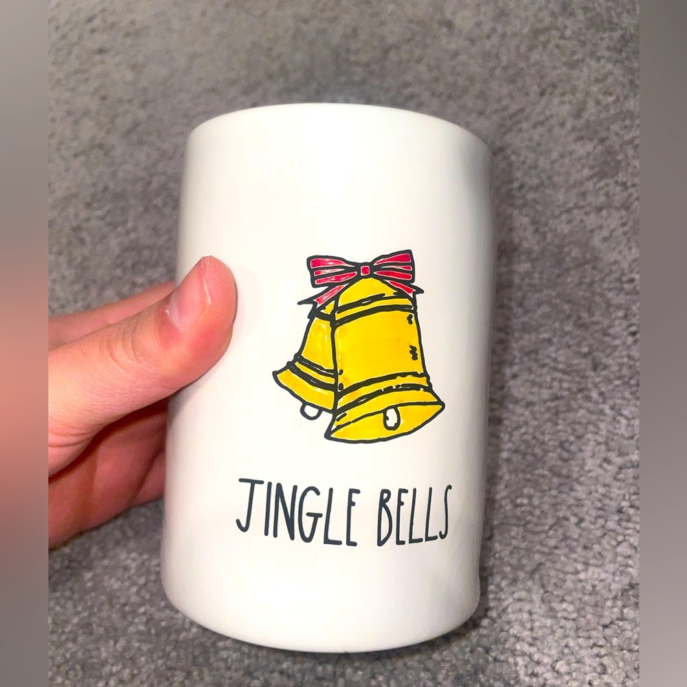 Rae Dunn Jingle Bells Candle NWT